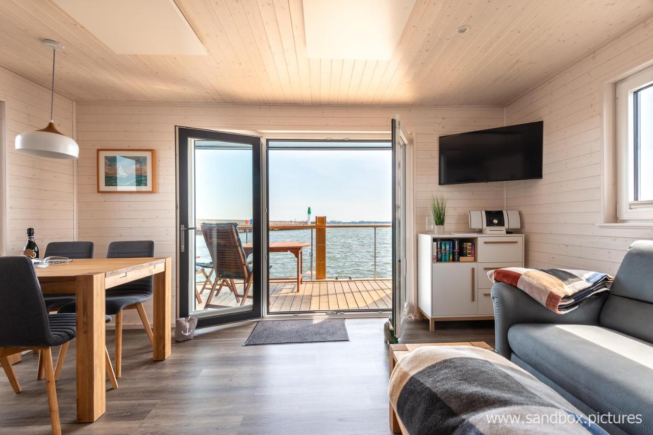 Hausboot Harmonie Hotel Stralsund Luaran gambar
