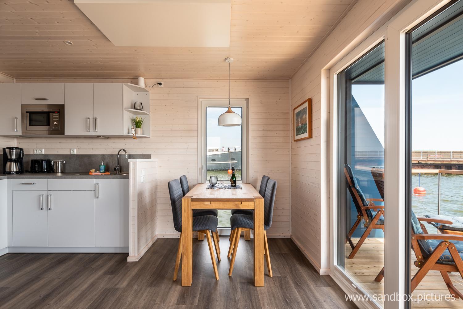 Hausboot Harmonie Hotel Stralsund Luaran gambar